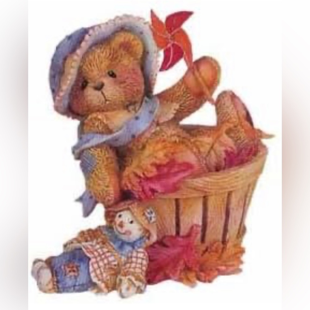 Enesco Cherished Teddies Pat falling for you bear figurine collectibles‎ new